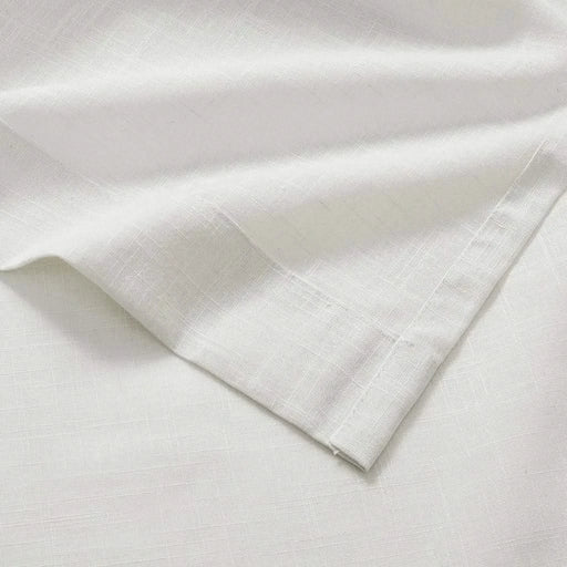 Linen Blend Light Filtering Curtain Panel Pair(2 Pcs Window Panels) Default -DTYStore