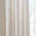 Linen Blend Light Filtering Curtain Panel Pair(2 Pcs Window Panels) Default -DTYStore