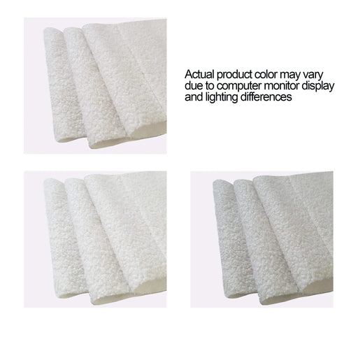 Liv Queen Size Ivory Boucle Upholstered Platform Bed with 4-Drawer Storage and Adjustable Tufted Headboard Default -DTYStore