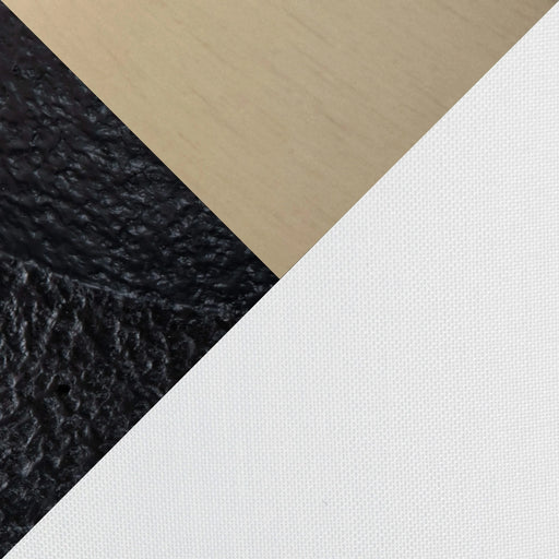 Lloyd 26' Contemporary Polyresin Table Lamp in Sanded Matte Black Polyresin, Modern Brass and White Linen Shade from Grandview Gallery by LumiSource - Set of 2 Default -DTYStore