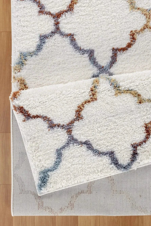 Loft Shag GC_CZY1003 Ivory 7 ft. 10 in. x 9 ft. 10 in. Shaggy Area Rug Default -DTYStore