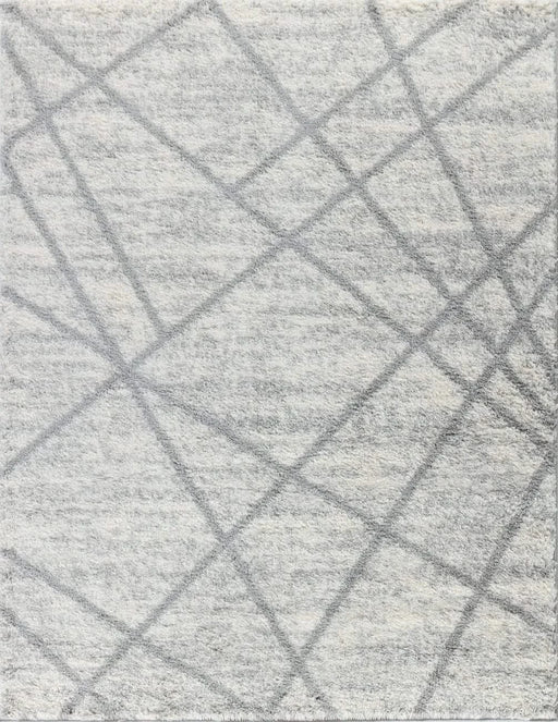 Loft Shag GC_CZY1004 Ivory 7 ft. 10 in. x 9 ft. 10 in. Shaggy Area Rug Default -DTYStore