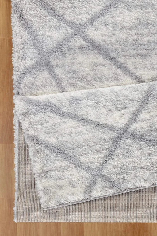 Loft Shag GC_CZY1004 Ivory 7 ft. 10 in. x 9 ft. 10 in. Shaggy Area Rug Default -DTYStore