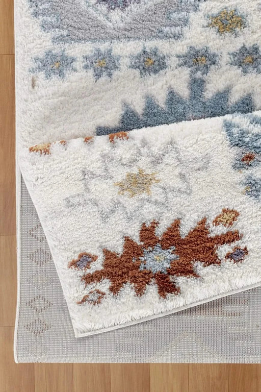 Loft Shag GC_CZY1007 Ivory 7 ft. 10 in. x 9 ft. 10 in. Shaggy Area Rug Default -DTYStore