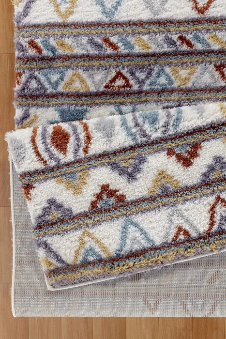 Loft Shag GC_CZY1008 Multi 7 ft. 10 in. x 9 ft. 10 in. Shaggy Area Rug Default -DTYStore