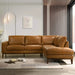 London Leather Sectional Sofa Right Facing Default -DTYStore