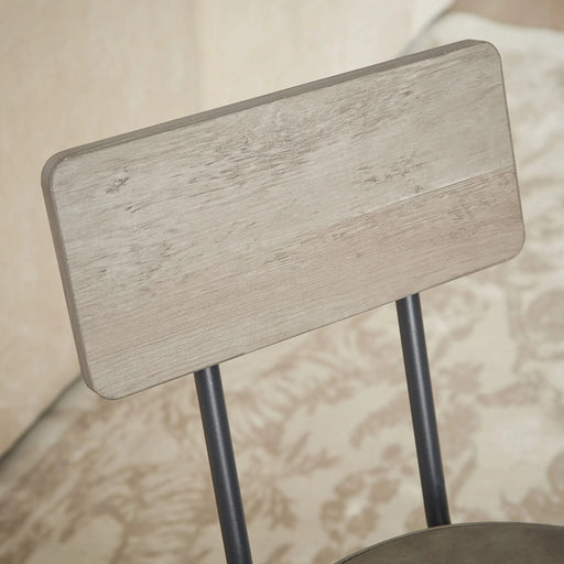 Long Bar Table Set with 3 PU Upholstered Bar Stools, Industrial Bar Table and Chairs for Kitchen Breakfast Table, Living Room, Banquet Hall, Rustic Gray and Black, 63″L x15.7'W x 37.5'H Default -DTYStore