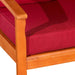 Longs Peak Chair and Rocker Cushions Burgundy -DTYStore
