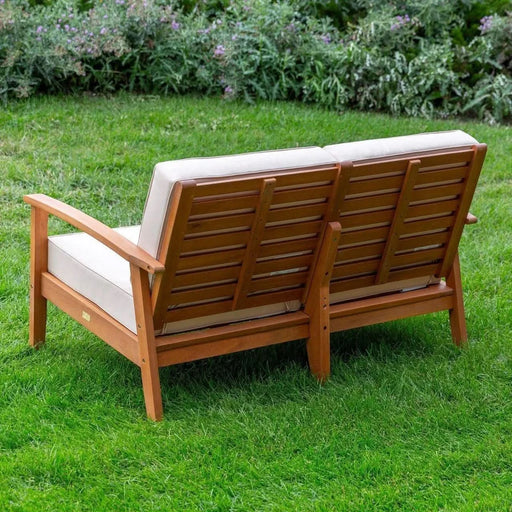 Longs Peak Eucalyptus Loveseat with Cushion -DTYStore