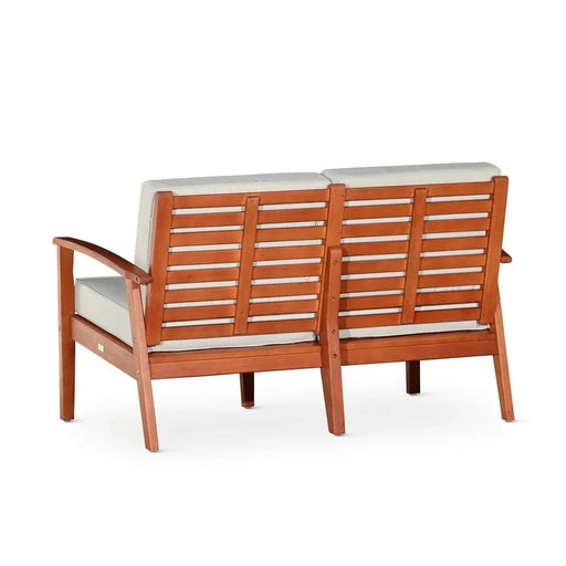 Longs Peak Eucalyptus Loveseat with Cushion -DTYStore