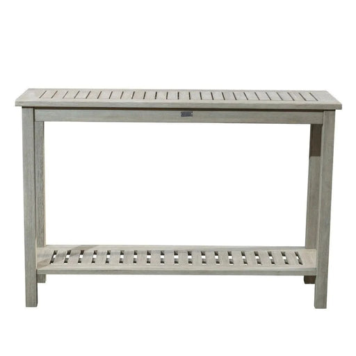 Longs Peak Eucalyptus Outdoor Console Table -DTYStore