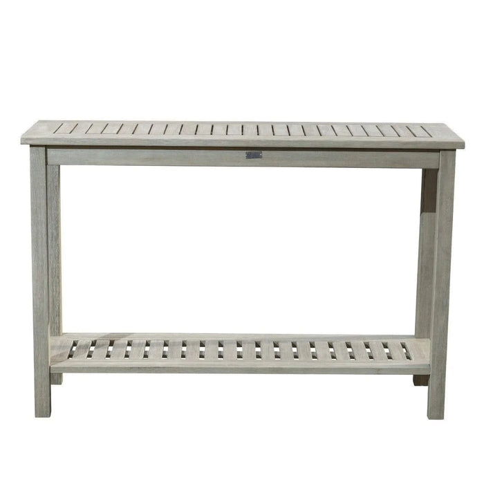 Longs Peak Eucalyptus Outdoor Console Table -DTYStore