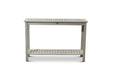 Longs Peak Eucalyptus Outdoor Console Table Driftwood Gray -DTYStore