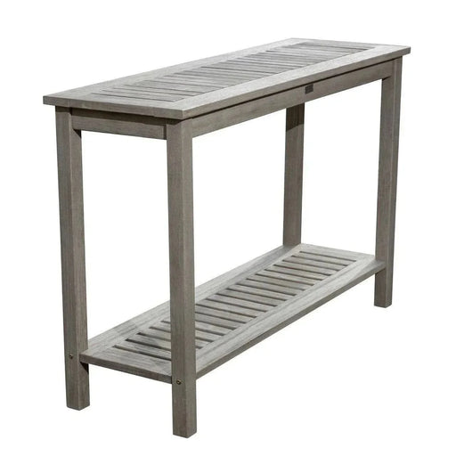 Longs Peak Eucalyptus Outdoor Console Table -DTYStore