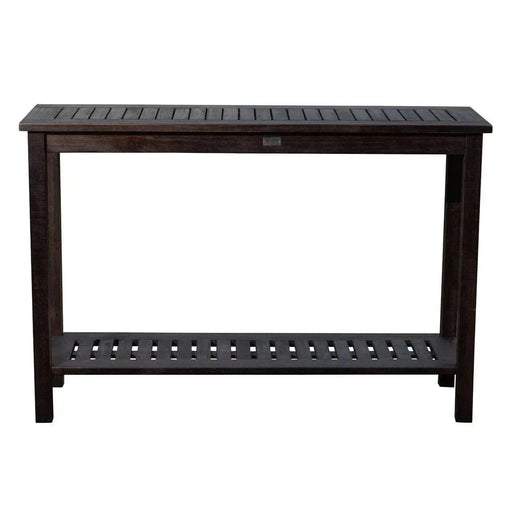 Longs Peak Eucalyptus Outdoor Console Table Driftwood Gray -DTYStore