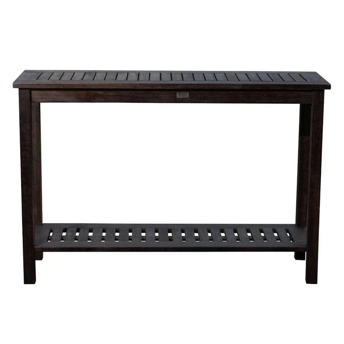 Longs Peak Eucalyptus Outdoor Console Table Driftwood Gray -DTYStore