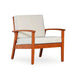 Longs Peak Eucalyptus Outdoor Deep Seat Chair with Cushions -DTYStore