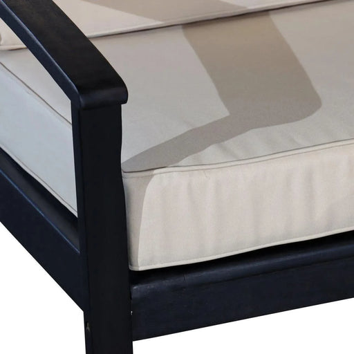 Longs Peak Eucalyptus Outdoor Deep Seat Chair with Cushions -DTYStore