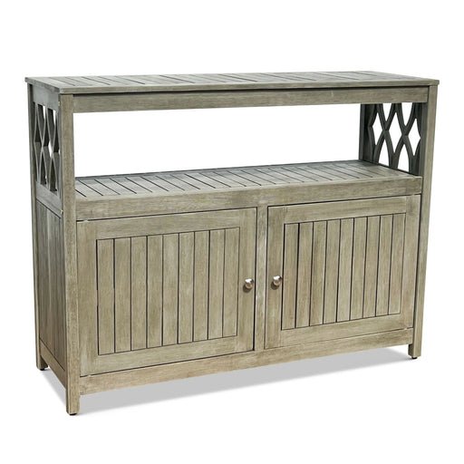 Longs Peak Eucalyptus Outdoor Sideboard Weathered Gray -DTYStore