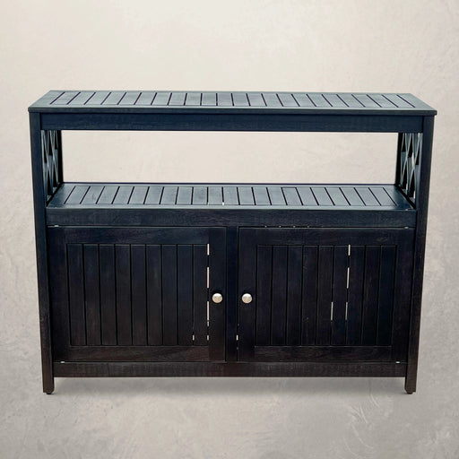 Longs Peak Eucalyptus Outdoor Sideboard Espresso -DTYStore