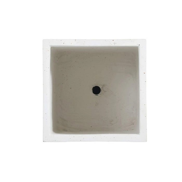 MGO Handmade Rectangle Planter Box, 20''H, White Default -DTYStore