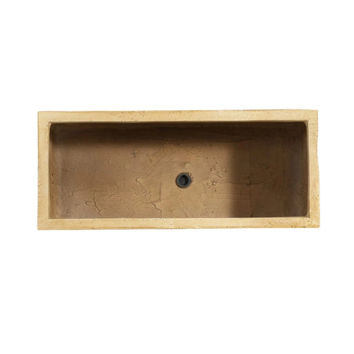 MGO Handmade Rectangle Planter Box, Antique Brown Default -DTYStore