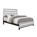 MIRAGE White 5PC King Bedroom Set with Rubber Wood and Slats Default -DTYStore
