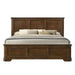Maderne Traditional Wood Panel 5 pieces King Bed set with Dresser, Mirror, Nightstand and Chest - DTY Store