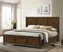 Maderne Traditional Wood Panel 5 pieces King Bed set with Dresser, Mirror, Nightstand and Chest - DTY Store