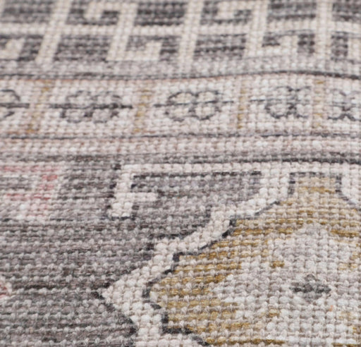 Malta Akira Natural, Blush, Gold, Black, Charcoal and Beige Cotton Blend Washable Area Rug Default -DTYStore