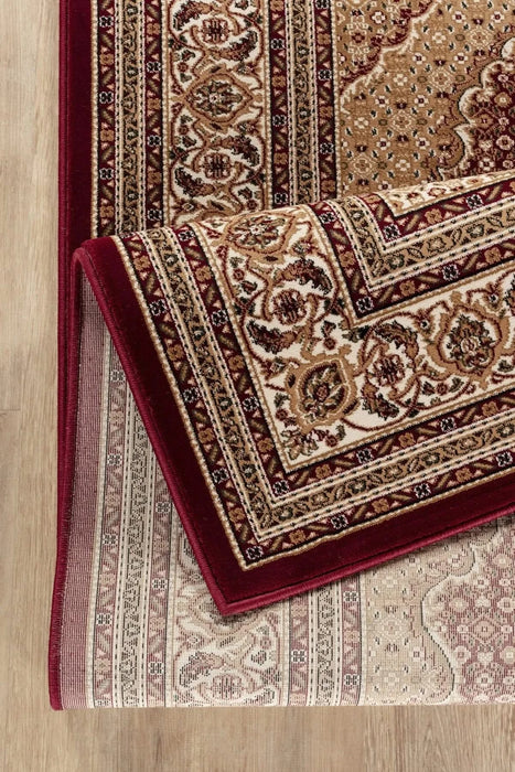 Manchester GC_HER5004 Red 5 ft. 3 in. x 7 ft. 3 in. Area Rug Default -DTYStore