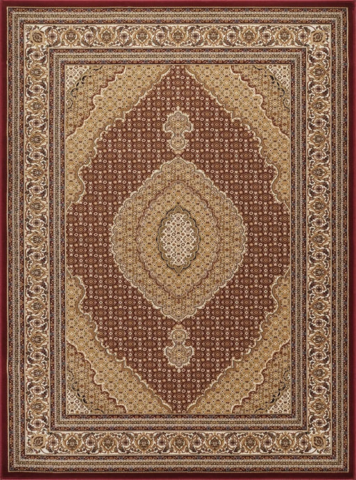 Manchester GC_HER5004 Red 7 ft. 10 in. x 10 ft. 6 in. Area Rug Default -DTYStore