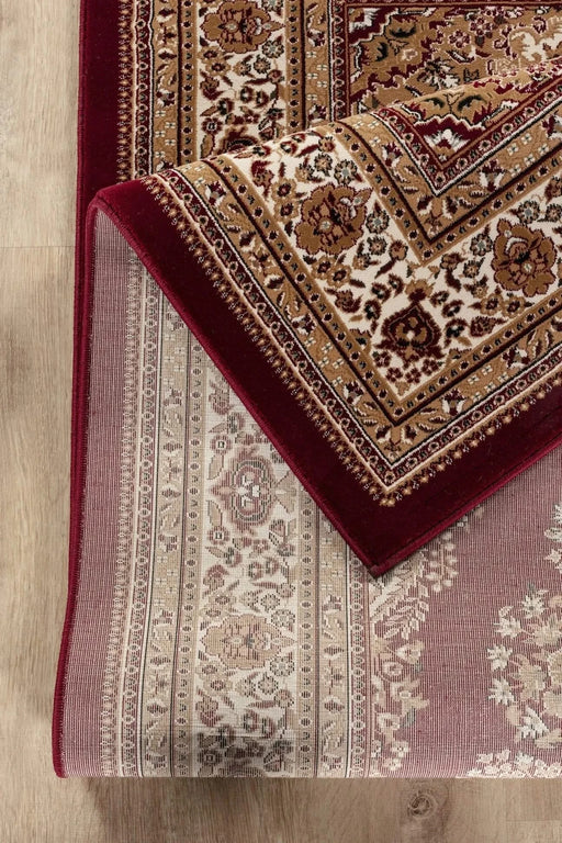 Manchester GC_HER5007 Red 9 ft. 2 in. x 12 ft. 6 in. Area Rug Default -DTYStore