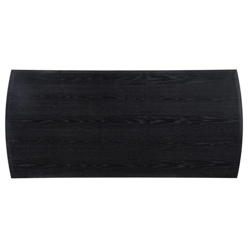 Mason Black with Removable Extension Leaf Dining Table Default -DTYStore