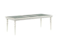 Maverick Platinum Finish Dining Table Default -DTYStore