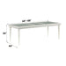 Maverick Platinum Finish Dining Table Default -DTYStore