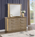 Medusa Queen 5PC Bedroom set Made with Wood in Gold (NJ Inventory) Default -DTYStore