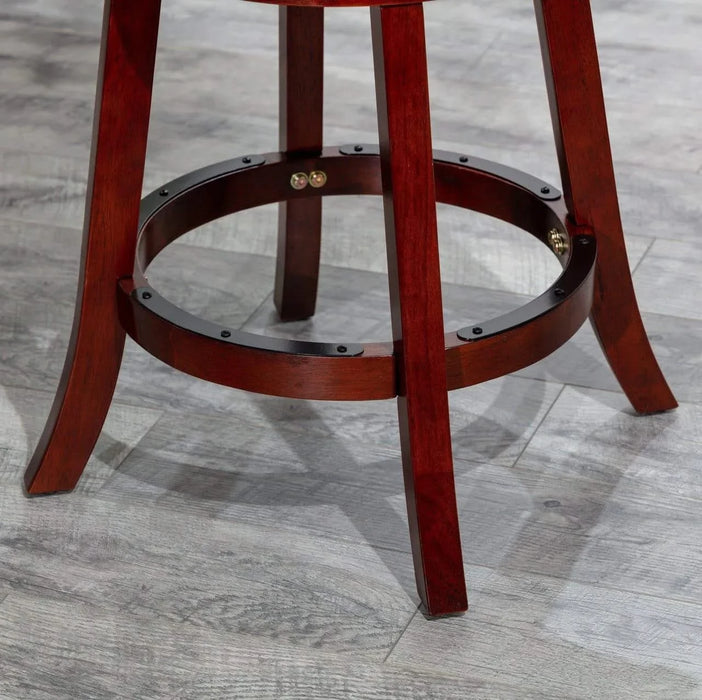 Meeker X Back Premium Fabric Swivel Stool, 30” Bar Stool or 24" Counter Stool -DTYStore