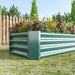Metal Raised Garden Bed, Rectangle Raised Planter 4×2×1ft for Flowers Plants, Vegetables Herb Veezyo Green Default -DTYStore