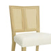 Mid-Century Rattan Dining Chair Without Arms Set of 2 Default -DTYStore