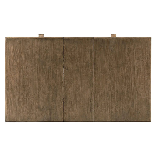 Mid-Century Solid Wood 7-Piece Dining Table Set Extendable Kitchen Table Set with Upholstered Chairs and 12' Leaf for 6, Golden Brown+Gray Cushion(Old SKU: SP000015AAD) Default -DTYStore