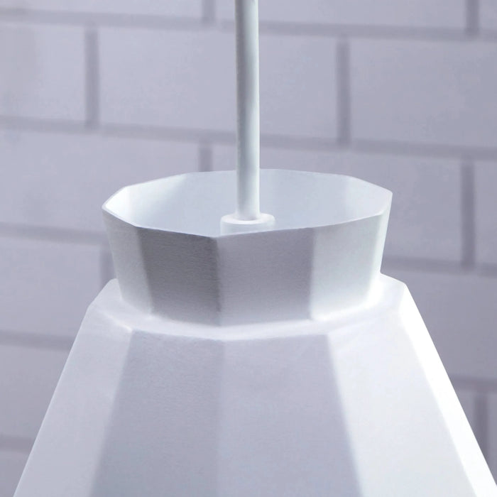 Millie White Midcentury Modern Pendant Lamp Default -DTYStore