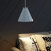 Millie White Midcentury Modern Pendant Lamp Default -DTYStore