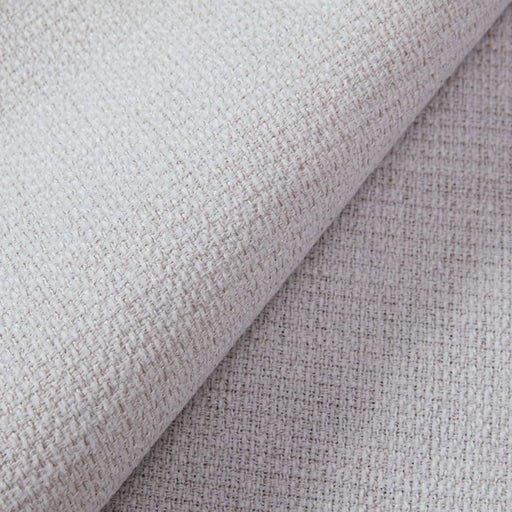 Minimalist Designs Hannah Upholstered Wingback King Bed Frame with 54' Headboard in Premium Textured Canvas Chenille Look Ivory Default -DTYStore