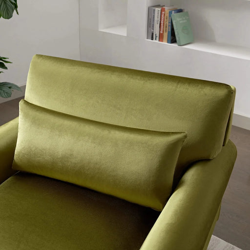 Mirod Elegant Circular Armrests, Ergonomic Lumbar Support, Vintage Roman Column Legs, Luxurious Large Size, Enhances Living Room Aesthetics, for Living room,Bedroom and study Default -DTYStore