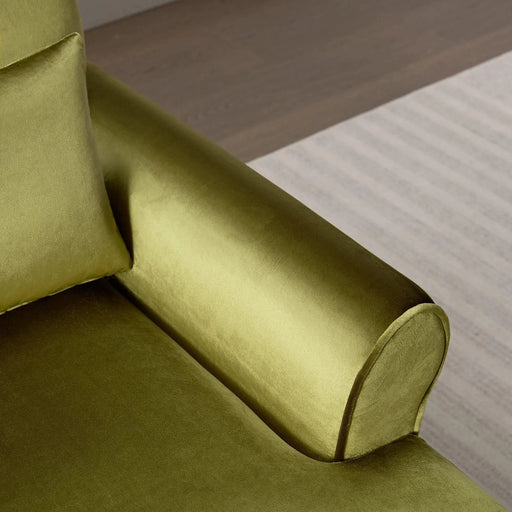 Mirod Elegant Circular Armrests, Ergonomic Lumbar Support, Vintage Roman Column Legs, Luxurious Large Size, Enhances Living Room Aesthetics, for Living room,Bedroom and study Default -DTYStore