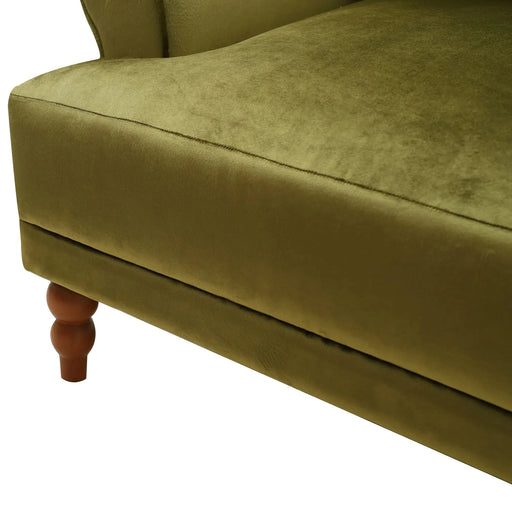 Mirod Elegant Circular Armrests, Ergonomic Lumbar Support, Vintage Roman Column Legs, Luxurious Large Size, Enhances Living Room Aesthetics, for Living room,Bedroom and study Default -DTYStore