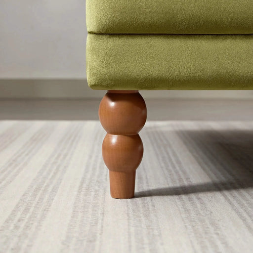 Mirod Elegant Circular Armrests, Ergonomic Lumbar Support, Vintage Roman Column Legs, Luxurious Large Size, Enhances Living Room Aesthetics, for Living room,Bedroom and study Default -DTYStore