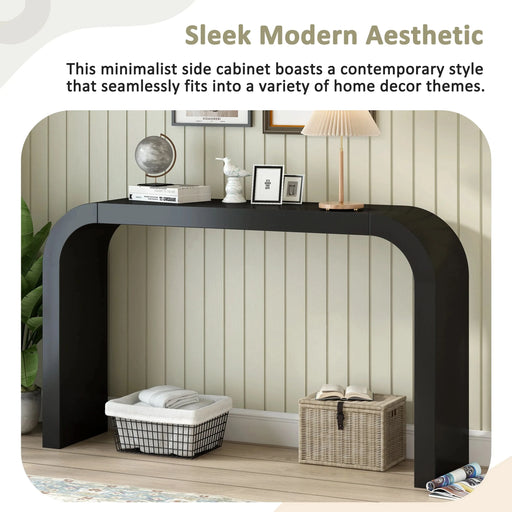 Mirod Modern Minimalist Console Table,Elegant and Versatile Design,Perfect for Living Room, Hallway, and Bedroom,Sturdy and Stable Frame Default -DTYStore
