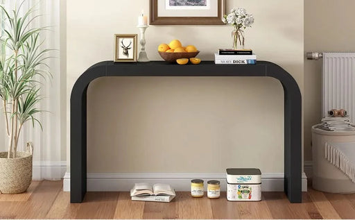 Mirod Modern Minimalist Console Table,Elegant and Versatile Design,Perfect for Living Room, Hallway, and Bedroom,Sturdy and Stable Frame Default -DTYStore